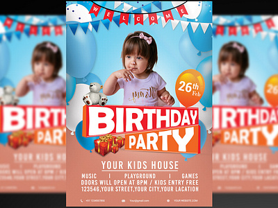 Birthday Party Flyer