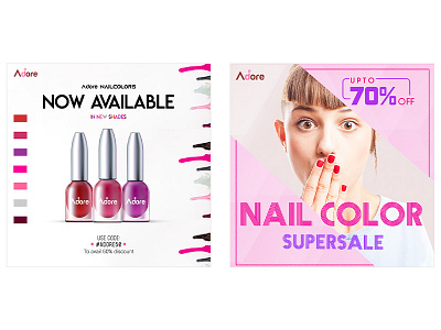 Nail-Color Social Media PSD