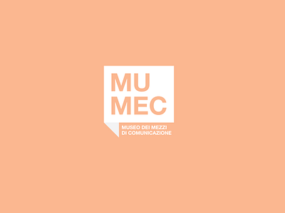 MUMEC | Musei dei Mezzi di Comunicazione art brand branding culture design italy logo logodesign mark minimal mumec museum vector