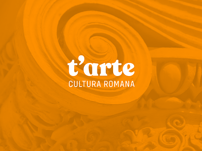 t'arte | Cultura Romana art brand branding culture design italian italy logo logodesign logomark logotipo logotype mark minimal rome typo typography