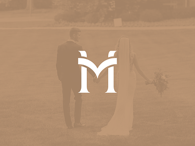 MV monogram brand branding couple design event logo logodesign logomark love mark minimal monogram wedding