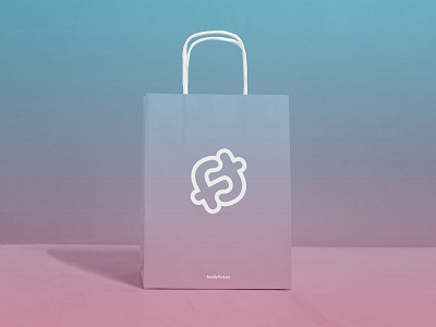 Family First shopper bag brand branding clothing design family familyfirst logo logodesign logomark logotype mark minimal mockup monogram shopper shoppingbag tote