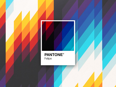 Pantone Felipe art brand branding design font logo logodesign logotipo logotype mark minimal pantone typography