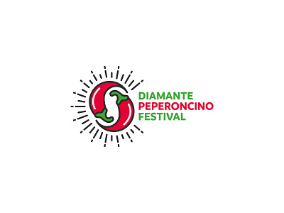 Diamante Peperoncino Festival brand branding design font icon logo logodesign logotipo logotype mark minimal rebrand rebranding typography