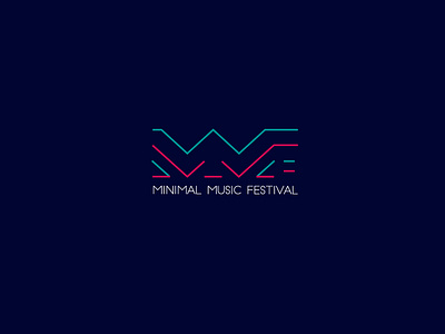 MMF Minimal Music Festival brand branding design font logo logodesign logotipo logotype mark minimal monogram typography