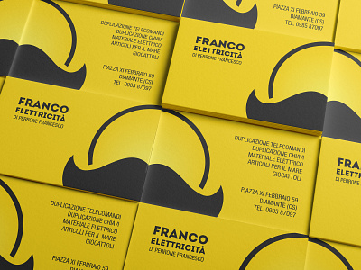 Franco Elettricità Business Cards