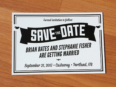 Save the Date postcard announcement invitation postcard save the date wedding