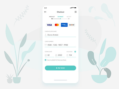 Daily UI Challenge #002 - Credit Card Checkout challenge accepted checkout form credit card form dailyui dailyui 002 ui