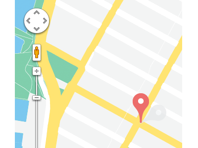 Google Maps Flat Design by Irfan Mir on Dribbble