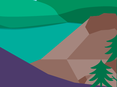 Living Colour colour illustration landscape mountains mountainscape tahoe wallpaper