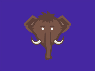 Woolly Mammoth logo (corrected) brand branding logo logo design