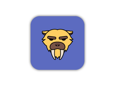 Saber-Toothed Cat brand branding graphic icon illustration logo logo design visual visual design