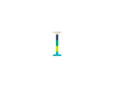 Irfan "I" monogram branding brandmark identity logo logo design monogram slab serif