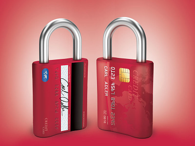Credit Lock card credit creditcard defence lock