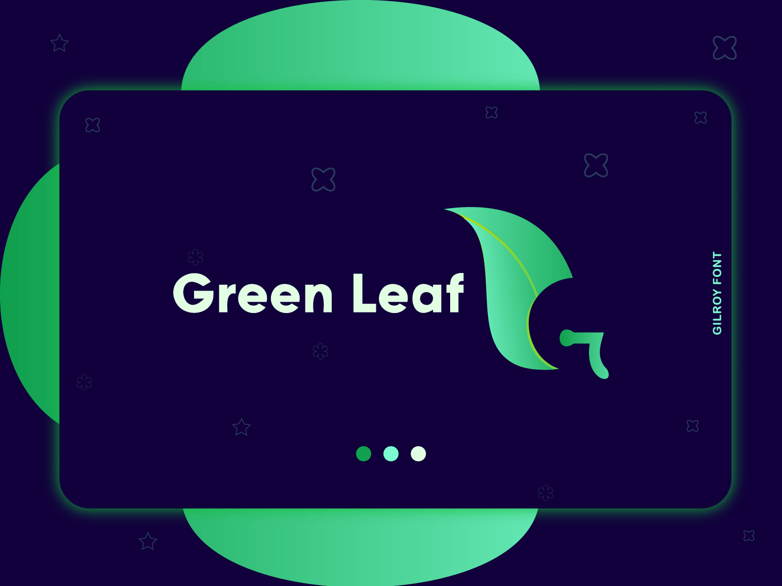 G leaf Logo android app design company g logo g monogram gradient graphic design green green logo icon illustration leaf lettermark logodesign ui ux vector vector illustration vectors web