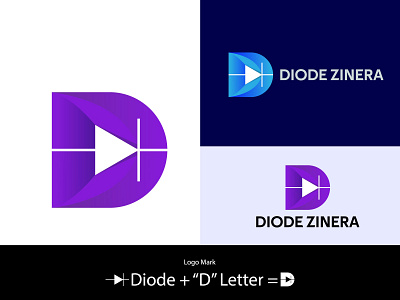 D letter Logo Design