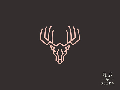 Deer Logo Design app brand identity branding deer flat logo deer head deer icon deer logo deer vector drawing icon illustraion lineart logo logo tipo logodesign modern logo others sketch typography vector