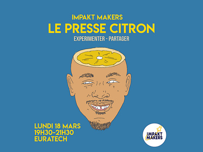 Le Presse citron art collage cover design digitalart doodle drawing font graphic graphic design hip hop illustration kendrick lamar lemon logo pop art popart portrait street art