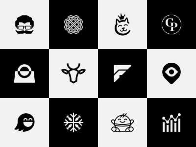 Logofolio 2021-2022 2022 best blackandwhite branding collection creative database design logo logofolio logotype minimal portfolio simple symbol