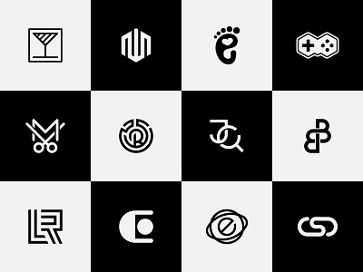 Best personal favoutire logofolio 2023 2023 best blackandwhite collection creative cute design favourite idea logo logofolio logotype minimal personal simlicity