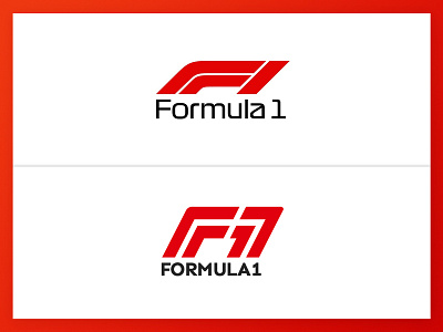 LOGO REDESIGN - F1 by Roland Rónai on Dribbble