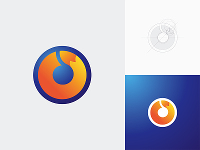 Firefox logo revamp firefox graphic illustrator rebrand