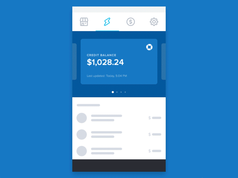 Card Swipe Concept android animation app card credit mobile payments principle prototype transition ui ux