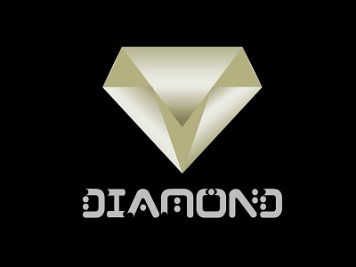 Diamond Converted To Folded Paper beautiful logo design diamond logo flat design icon illustration logo design minimalist logo