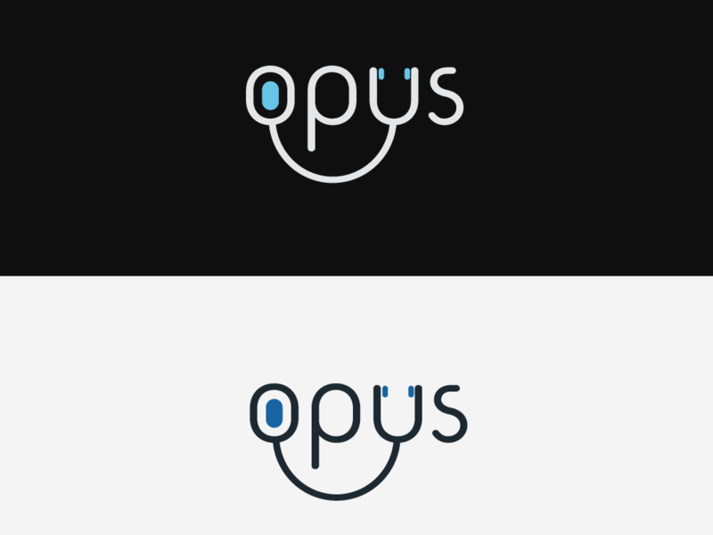 Opus beautifu logo design beautiful logo branding design flat design icon illustration logo logo design minimalist logo vector