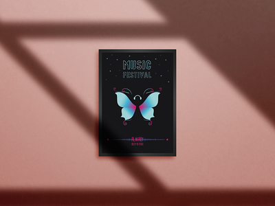 Poster butterfly
