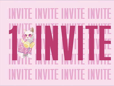 1 DRIBBBLE INVITE GIVEAWAY