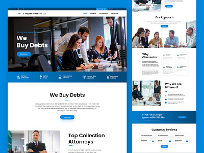 Debt Collection Website