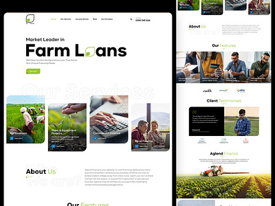 Farmer Website design 2020 trend 3d 99designs animation branding chirstmas clean clean ui creative design design graphic design homepage illustration landingpage modern typography ui uiux unique webdesign