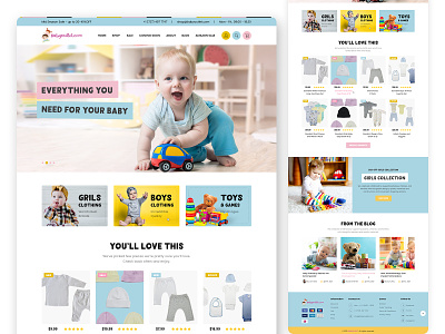 Kids Website Design