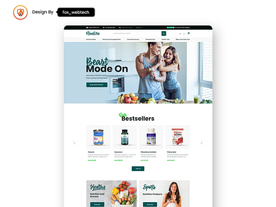 Health Supplement website 2020 trend 3d branding chirstmas clean clean ui creative design design graphic design homepage illustration landingpage logo modern motion graphics t shirt design typography ui uiux webdesign