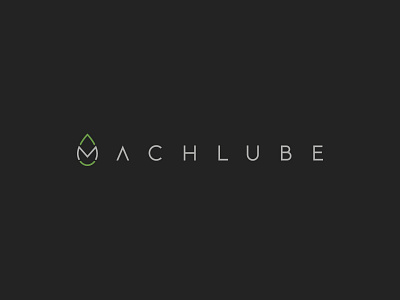 MachLube Logo Concept brand drop icon identity logo lubricators m machine oil