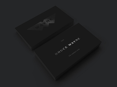 Wayne Enterprises Business Cards