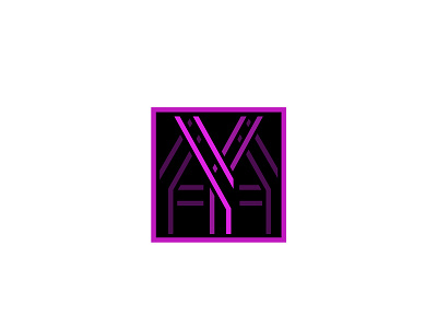 AYA LOGO art corporate branding design letters logo typography vector
