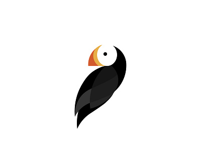 PUFFIN art bird design illustration logo puffin vector