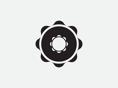 DESA 2d art black branding circle circles curves icon logo minimal vector