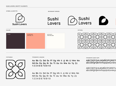 Sushi Lovers. Logo & Identity Design.