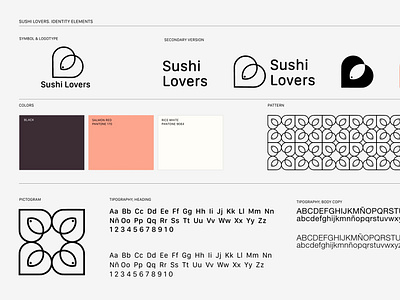 Sushi Lovers. Logo & Identity Design.