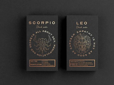 Horoscope Design by Gerardo Molina branding design illustration typography vector