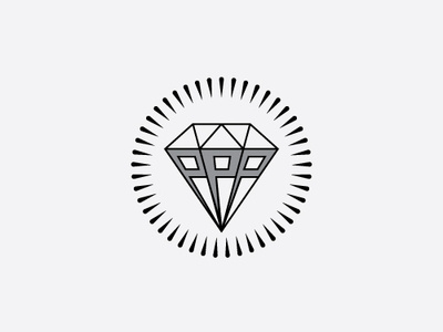 Triple P Diamond Logo abstract brand circle diamond hair illustrator letter letter p logo design pomade ring shape three triple triple p vector
