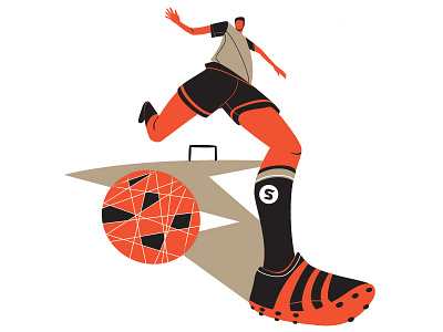 Football Player football illustration soccer vector