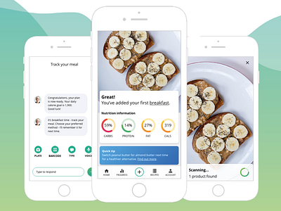 Nutrition app concept