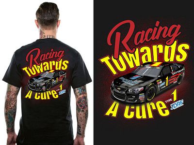 Racing Car T Shirt Design Idea