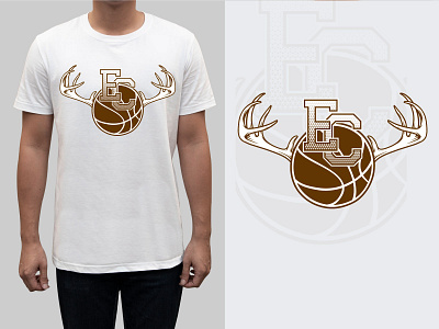 EC Basketball tshirt design