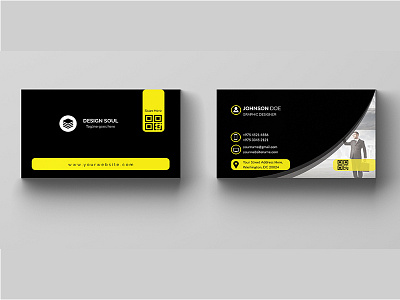 Corporate Business Card Design branding business card design graphic illustrator photoshop stationary