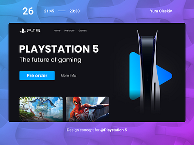 PlayStation 5 - Design Concept - PS5